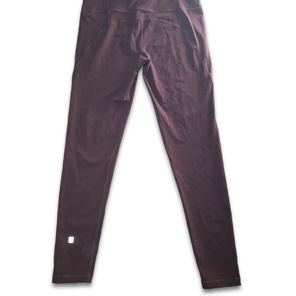 Sweaty Betty Maroon Power Full-Length Active Leggings - Picture 6 of 6